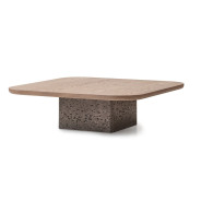 Cocktail Table Medium 2pc Saddle Brown Bristol Point Collection By Michael Amini LFR-BSTL204-226