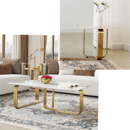 HD3156 European Style 2PC Sofa & Loveseat By Homey Design