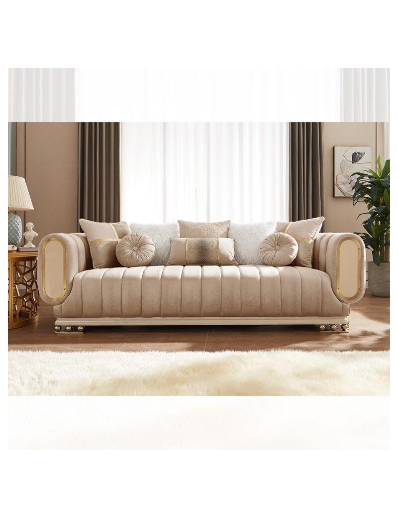 HD 9004  2PC Sofa & Loveseat .Art Deco Style By Homey Design