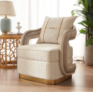 HD 9004  2PC Sofa & Loveseat .Art Deco Style By Homey Design