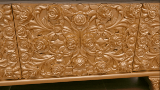 HD 9041 2PC Sofa & Loveseat Victorian Style By Homey Design