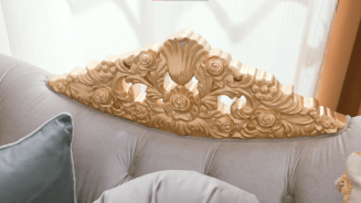 HD 9041 2PC Sofa & Loveseat Victorian Style By Homey Design