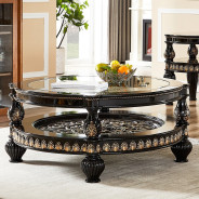 HD 9043 2PC Sofa & Loveseat Victorian Style by Homey Design
