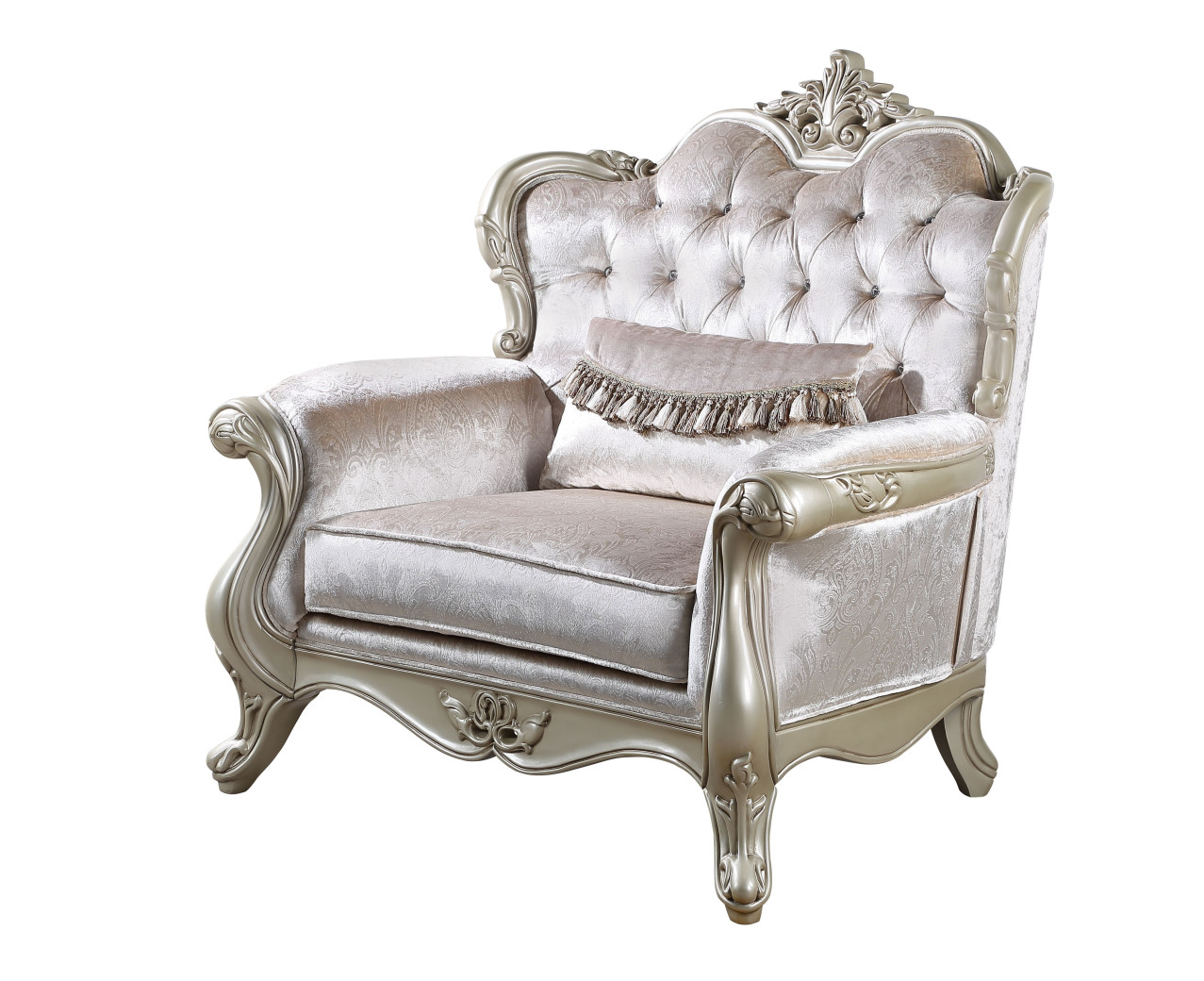 Monique Champagne Finish Living Room By New Classic Furniture
