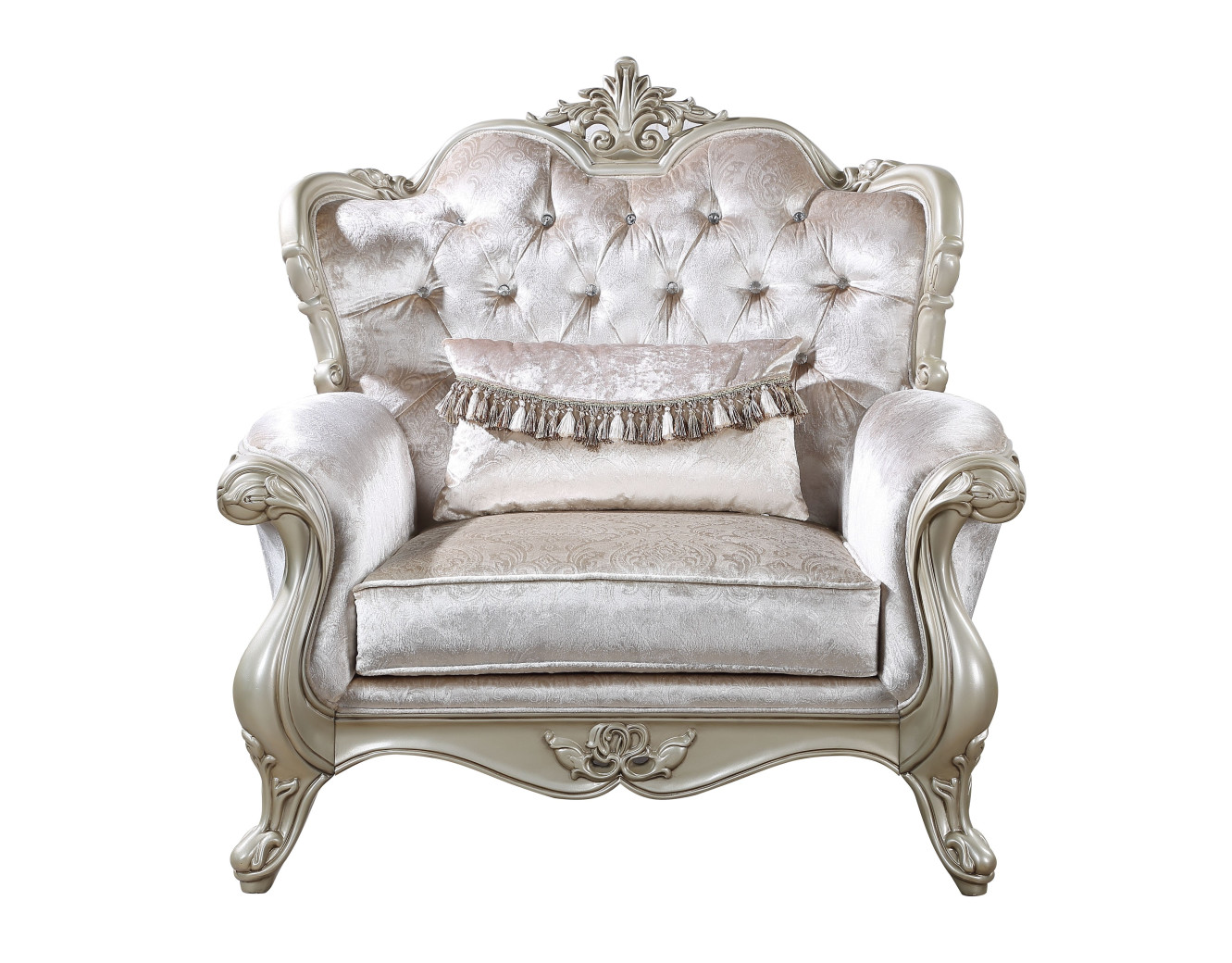 Monique Champagne Finish Living Room By New Classic Furniture