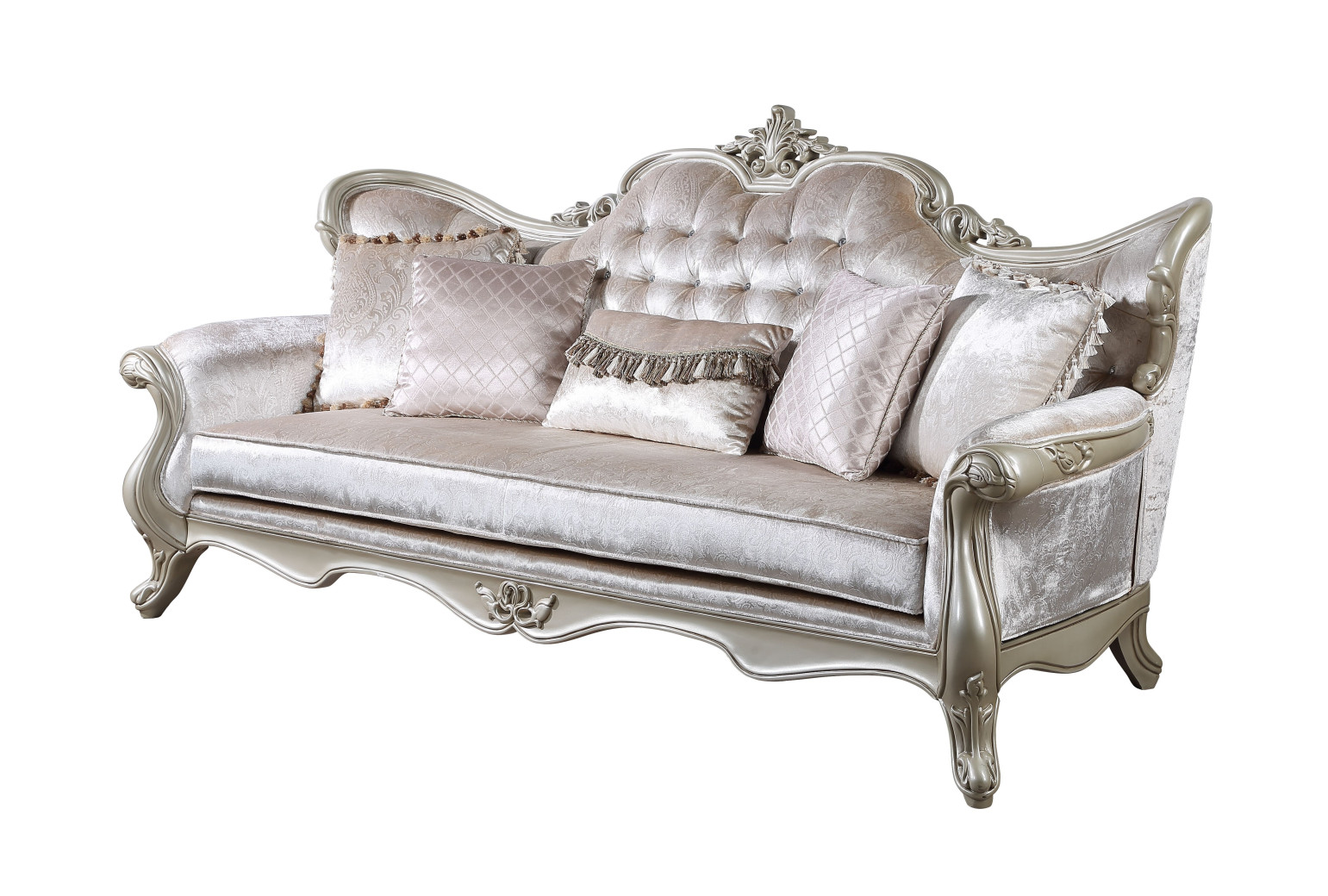 Monique Champagne Finish Living Room By New Classic Furniture