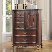 Constantine Royal Classic Collection 5PC Queen Bedroom Set Cherry Finish by New Classic Furniture