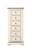 5Pc Queen Bedroom Set Anastacia Collection By New Classic Furniture.Antique Bisque Finish