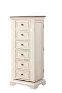 5Pc Queen Bedroom Set Anastacia Collection By New Classic Furniture.Antique Bisque Finish