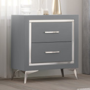 Huxley 5Pc Queen Bedroom Set Collection Gray Finish by New Classic FurnitureBy New Classic Furniture
