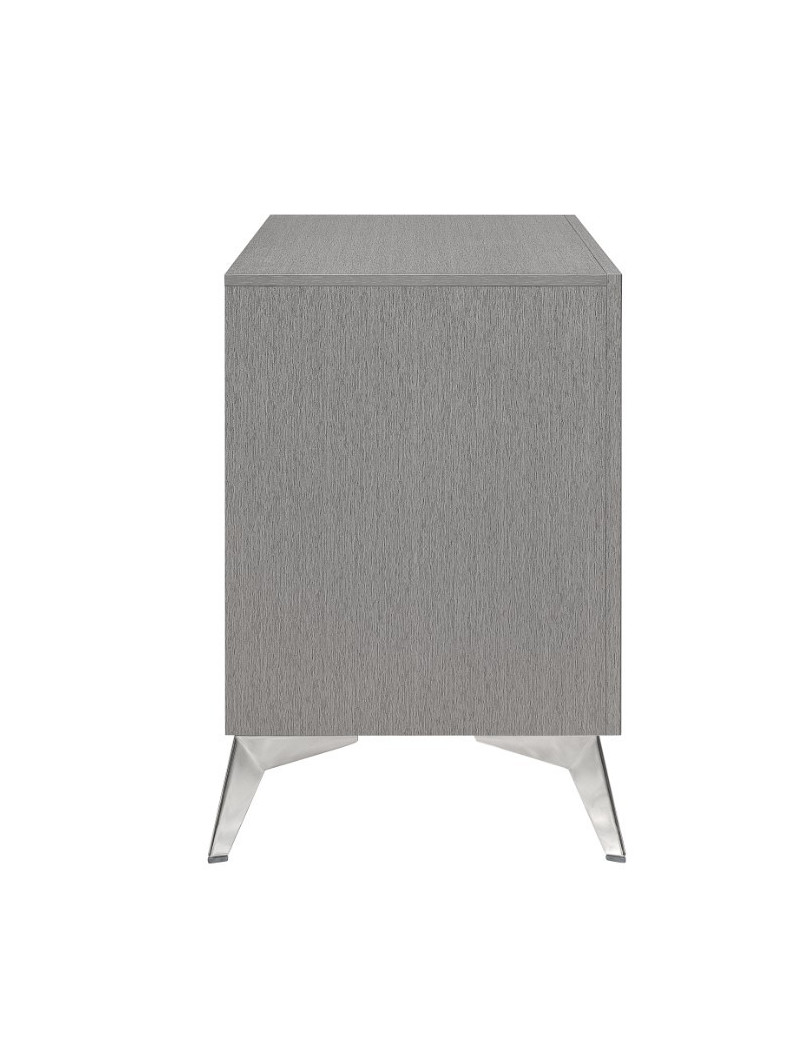 Huxley 5Pc Queen Bedroom Set Collection Gray Finish by New Classic FurnitureBy New Classic Furniture