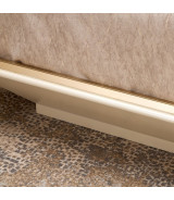 Eastern King Fan Bed Fantosini Gold Collection by Michael Amini. 9091000EK3-836