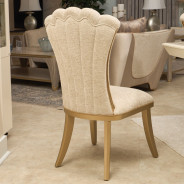 7PC Pedestal Dining Table Fantosini Gold Collection by Michael Amini  9091002-112