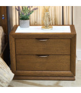 Queen Panel Bed with LED Lights Portrait Collection by Michael Amini. 9031000QN3-225
