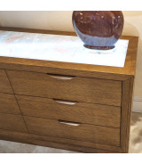 Queen Panel Bed with LED Lights Portrait Collection by Michael Amini. 9031000QN3-225