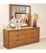 Queen Panel Bed with LED Lights Portrait Collection by Michael Amini. 9031000QN3-225