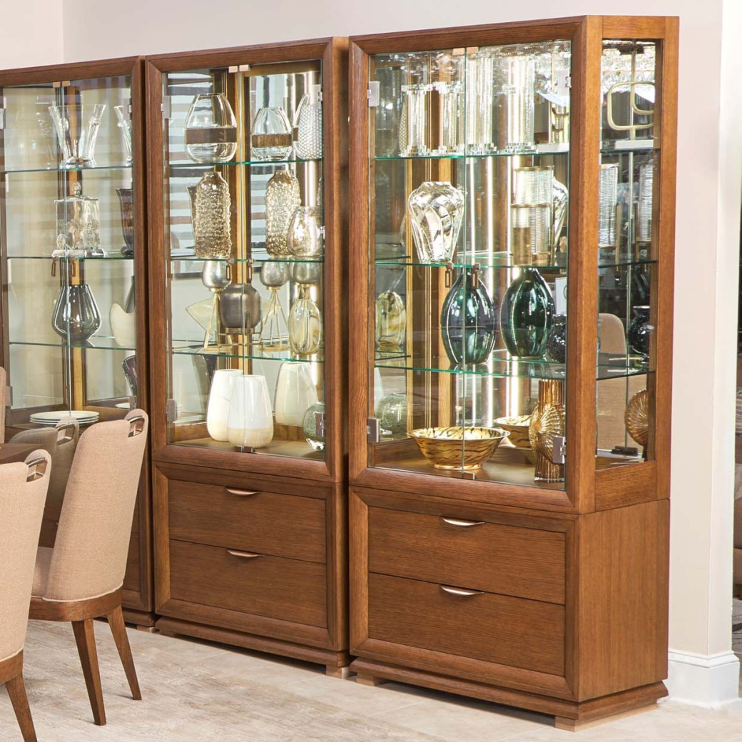 Narrow Rectangular Dining Table Portrait Collection by Michael Amini 9031000-225