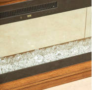 Fireplace with Electric Insert Portrait Collection by Michael Amini 9031220-74-225