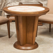 36" 5PC Round Dining Table Portrait Collection by Michael Amini 9031001-225