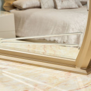 Dresser with Mirror Fantosini Gold Collection by Michael Amini 9091050SA-60-112