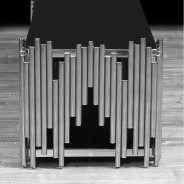 Mauris TV Stand | Silver by Roberto Grassie