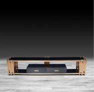 Mauris TV Stand | Rose Gold By Roberto Grassie