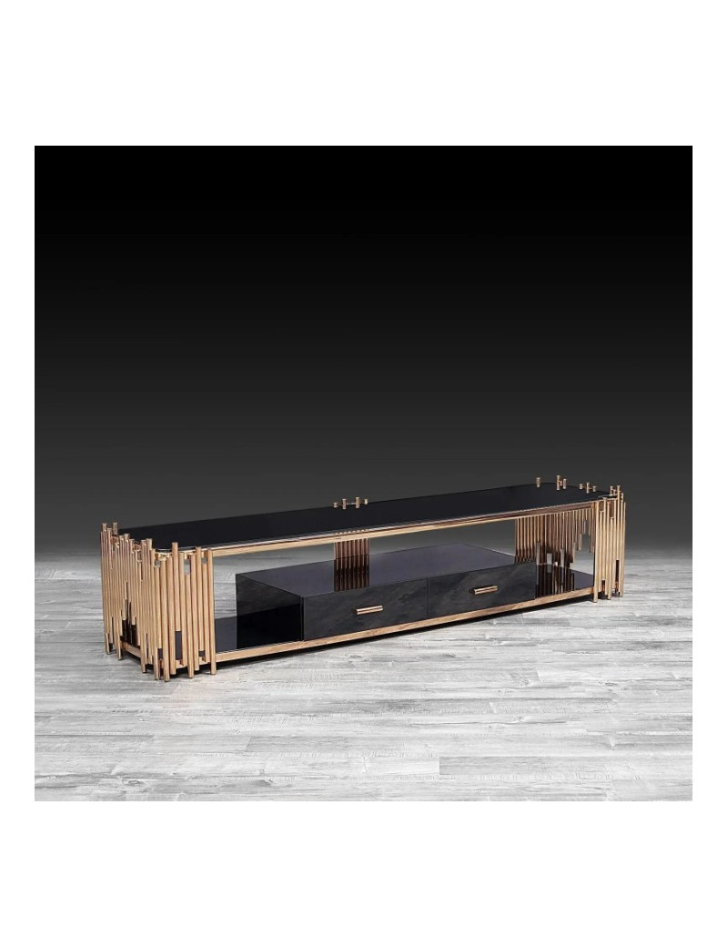 Mauris TV Stand | Rose Gold By Roberto Grassie