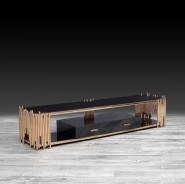 Mauris TV Stand | Rose Gold By Roberto Grassie