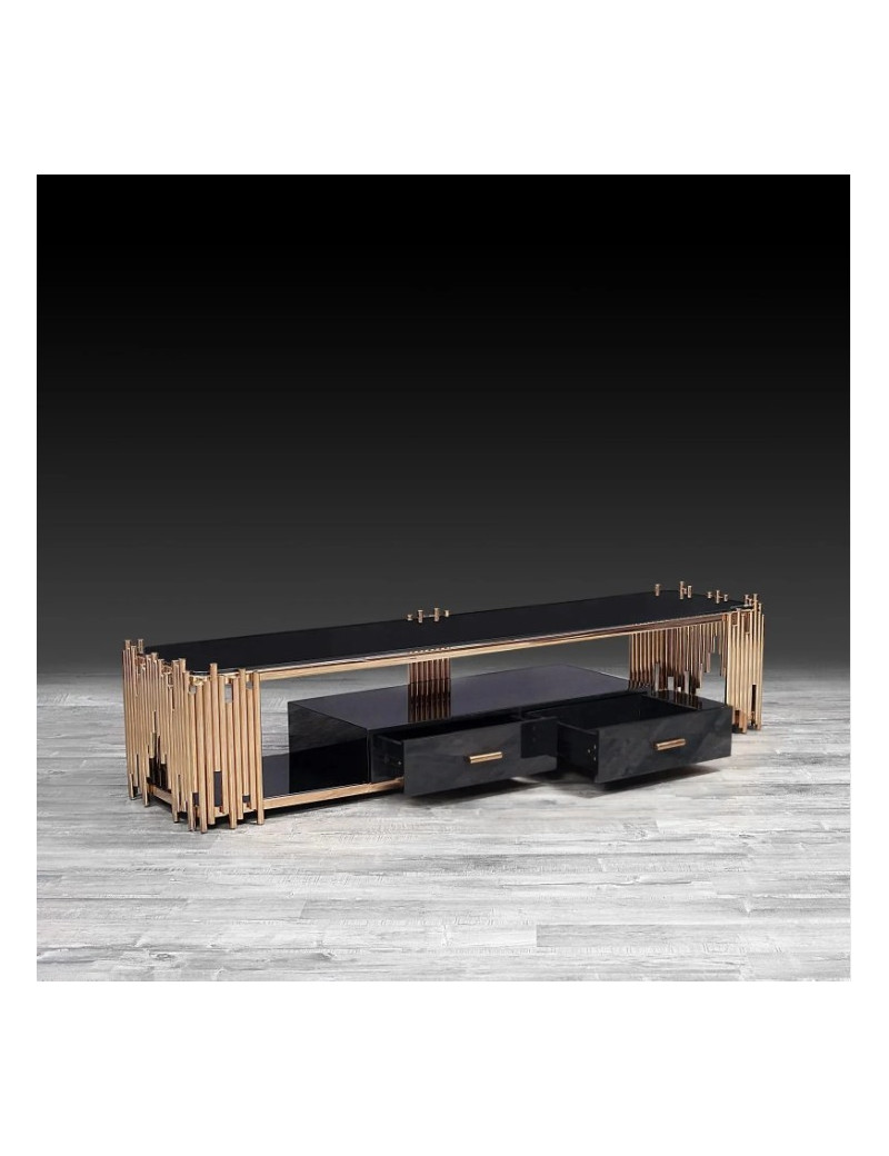 Mauris TV Stand | Rose Gold By Roberto Grassie