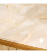 Light Champagne Queen Bed Scotts Square Collection by Michael Amini 9097000QN3-124