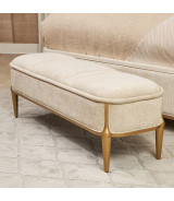 Light Champagne Queen Bed Scotts Square Collection by Michael Amini 9097000QN3-124