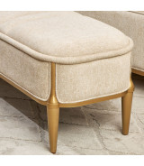 Light Champagne Queen Bed Scotts Square Collection by Michael Amini 9097000QN3-124