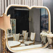 Wall Mirror Scotts Square Collection by Michael Amini 9097260-124