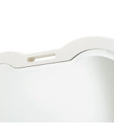 Queen Upholstered Bed Creamy Pearl Finish La Marisia Collection by Michael Amini 9089000QN3-112