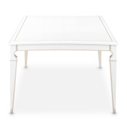 7PC Rectangular Dining Table Creamy Pearl Finish La Marisia Collection by Michael Amini  9089000-112