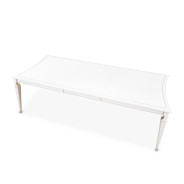 7PC Rectangular Dining Table Creamy Pearl Finish La Marisia Collection by Michael Amini  9089000-112