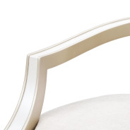 7PC Rectangular Dining Table Creamy Pearl Finish La Marisia Collection by Michael Amini  9089000-112