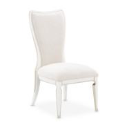 7PC Rectangular Dining Table Creamy Pearl Finish La Marisia Collection by Michael Amini  9089000-112