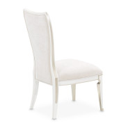 7PC Rectangular Dining Table Creamy Pearl Finish La Marisia Collection by Michael Amini  9089000-112