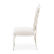 7PC Rectangular Dining Table Creamy Pearl Finish La Marisia Collection by Michael Amini  9089000-112