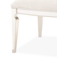 7PC Rectangular Dining Table Creamy Pearl Finish La Marisia Collection by Michael Amini  9089000-112
