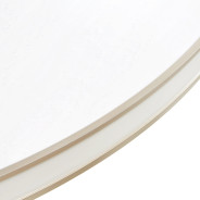 5PC Round Dining Table Creamy Finish La Marisia Collection By Michael Amini