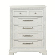 FM70000WH-F 5PC Queen Bedroom Set Traditional Style Creamy White Finish Stella Mia Collection by  Furniture Of America