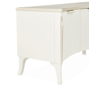 Media Cabinet Creamy Pearl Finish La Marisia Collection By Michael Amini 9089081-112