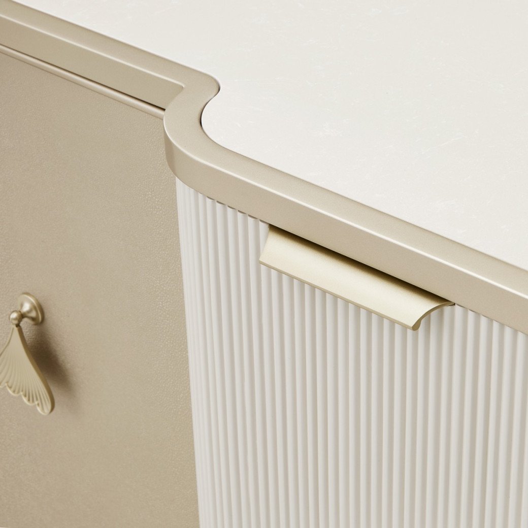 Sideboard Creamy Pearl Finish La Marisia Collection By Michael Amini 9089007SA-112