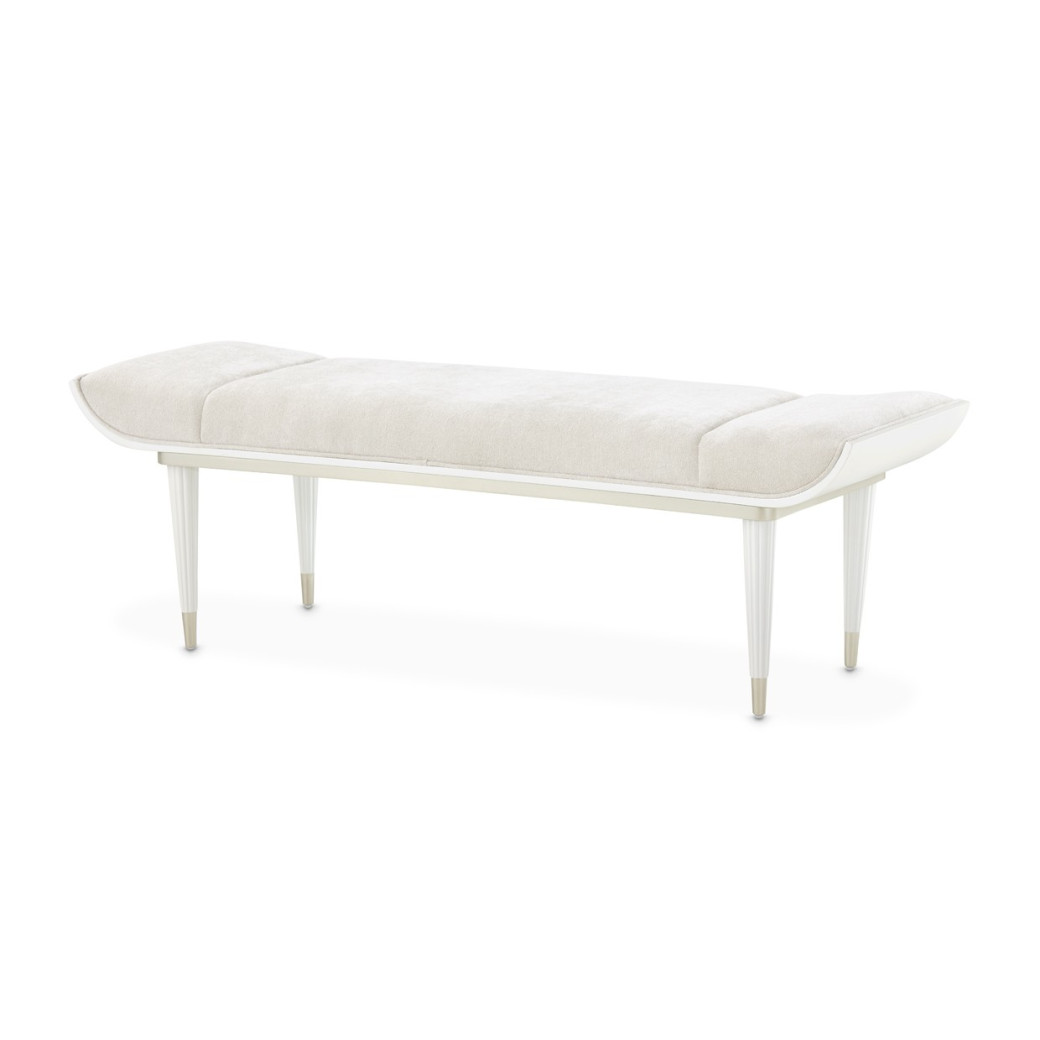 Bench Creamy Pearl Finish La Marisia Collection by Michael Amini 9089904-112