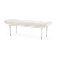 Bench Creamy Pearl Finish La Marisia Collection by Michael Amini 9089904-112