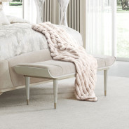 Bench Creamy Pearl Finish La Marisia Collection by Michael Amini 9089904-112