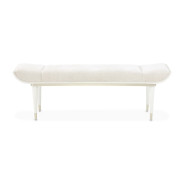Bench Creamy Pearl Finish La Marisia Collection by Michael Amini 9089904-112