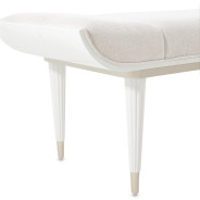 Bench Creamy Pearl Finish La Marisia Collection by Michael Amini 9089904-112